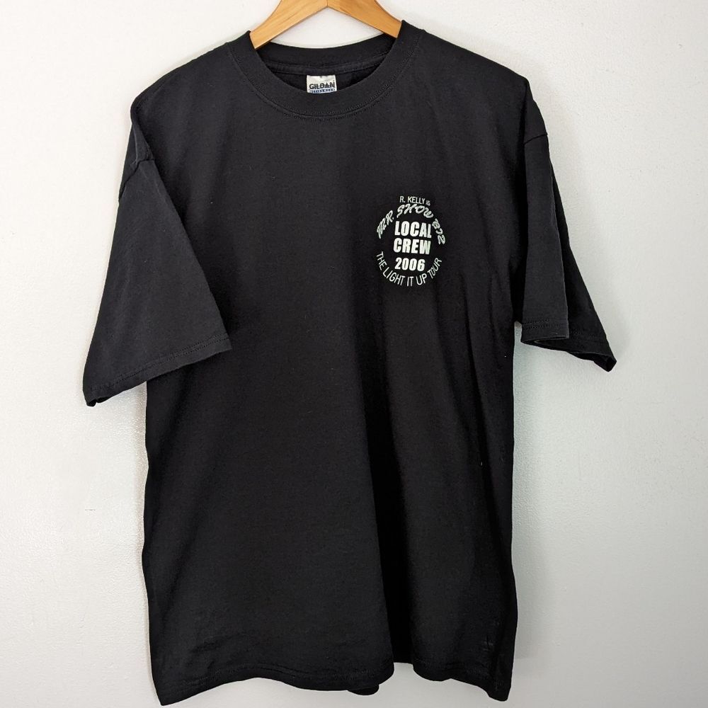 Vintage y2k 2006 R Kelly Mr Show Biz Toru Local Crew T-shirt Size XL